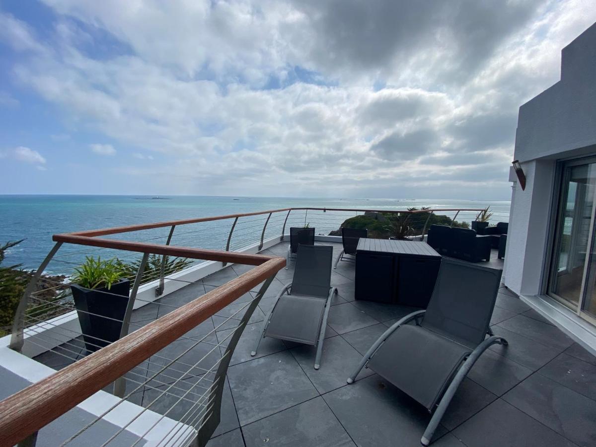 L'Exception Terrasse Vue Mer Haut De Gamme Saint-Quay-Portrieux Esterno foto